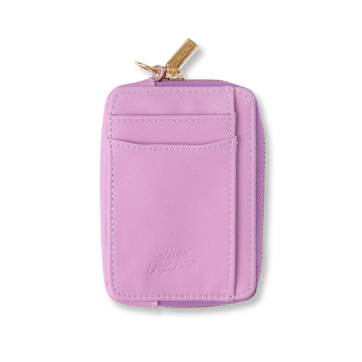 Lilac Zip Wallet
