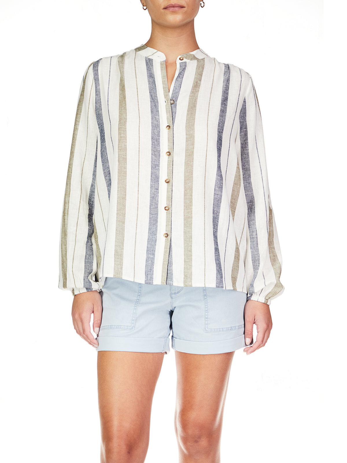Long Sleeve Striped Top Apex Ethical Boutique