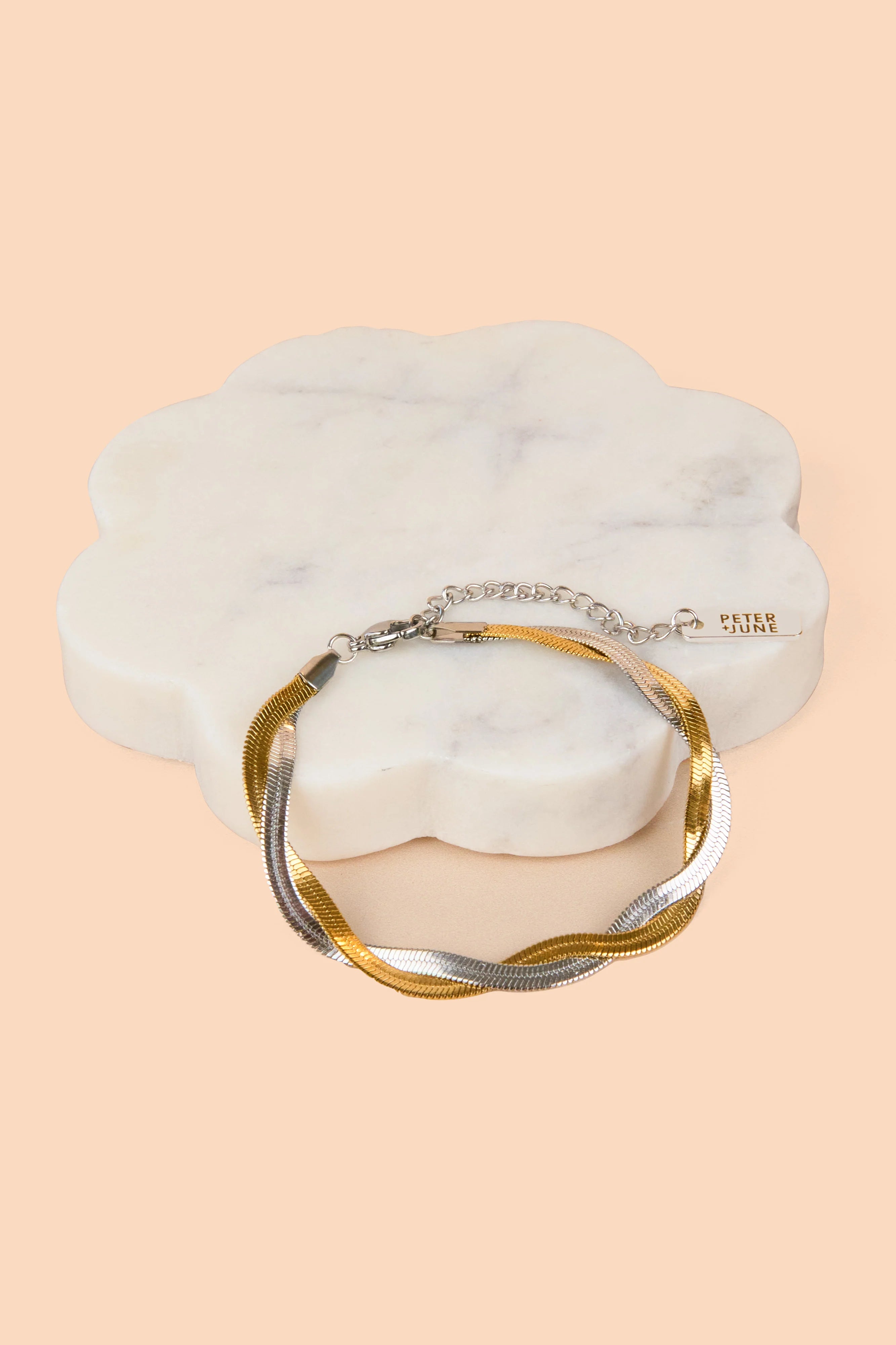 Gold and Silver Bracelet