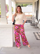 Rose & Lee Co Lotus Pants, Multi Pants