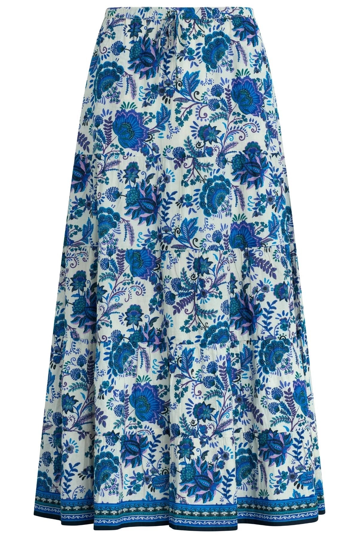 Rose & Lee Co Lotus Skirt, Blue Lolite Skirts