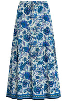 Rose & Lee Co Lotus Skirt, Blue Lolite Skirts