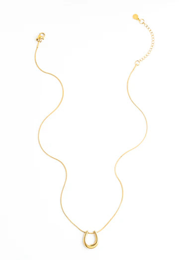 Lucky You! Necklace in Gold Apex Ethical Boutique