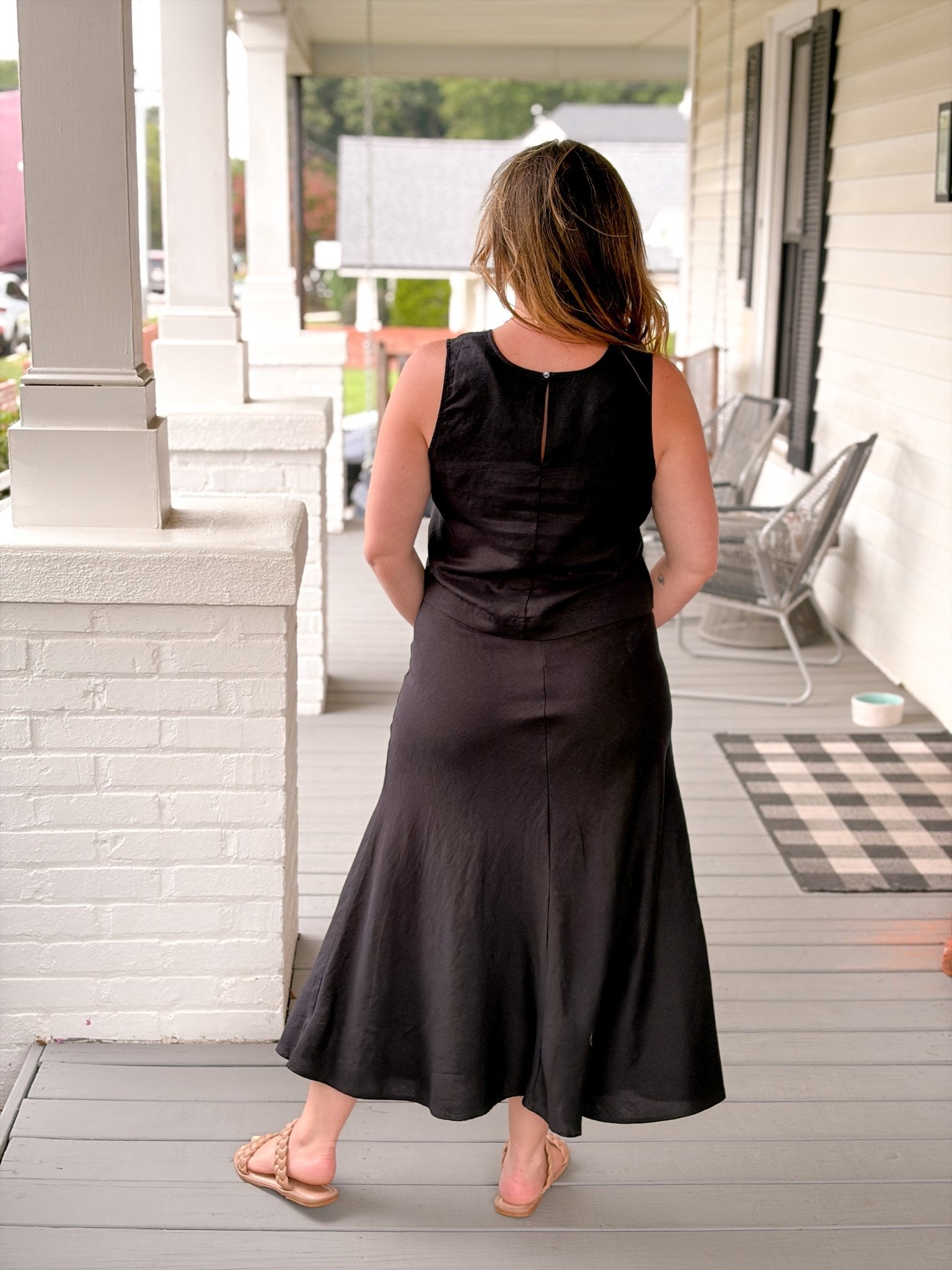 andmary Mel gather skirt black ブラック　S Meryl Skirt | Black | ROSE & LEE CO. – Rose & Lee Co