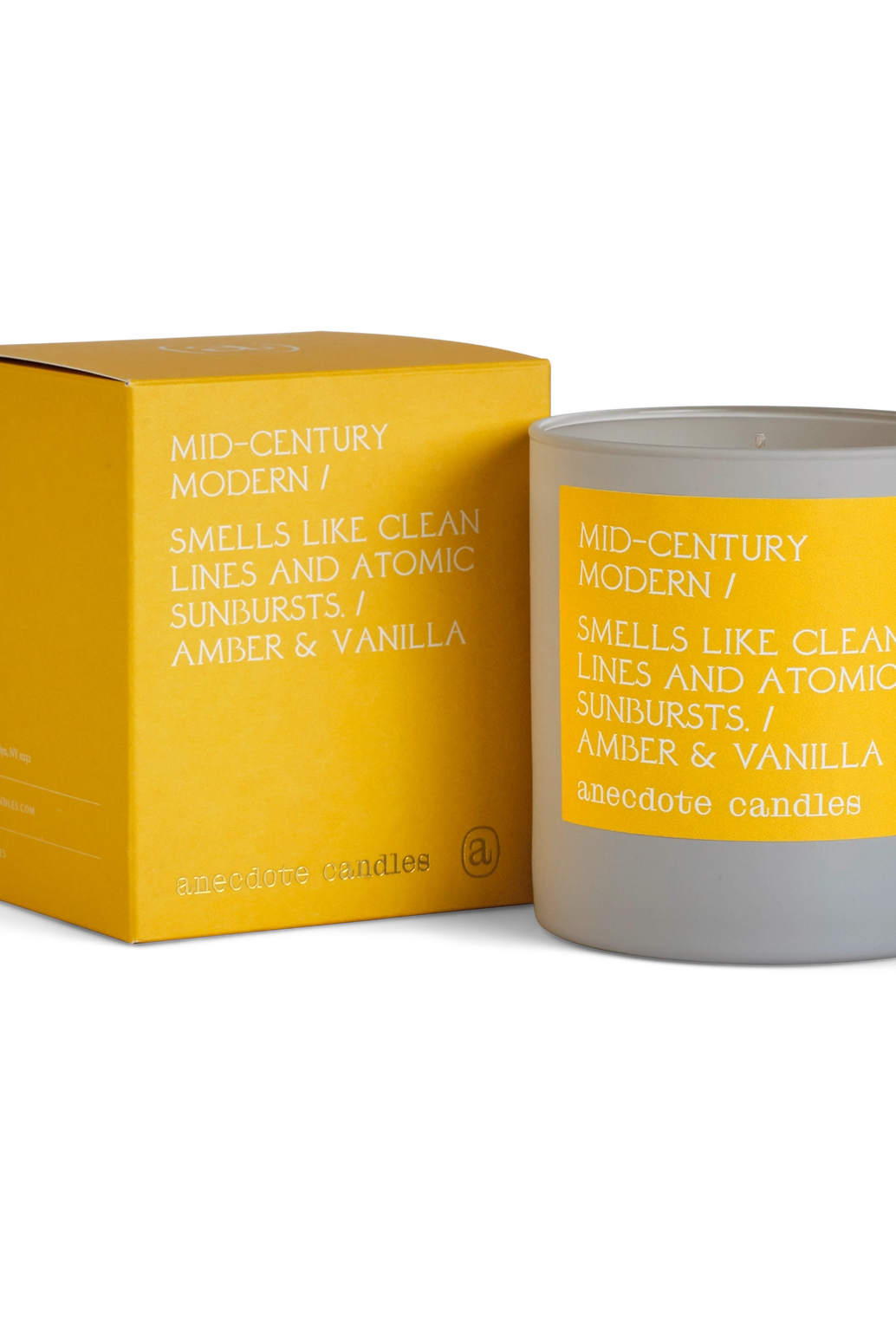 Mid-Century Modern Candle Apex Ethical Boutique