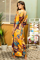 Multi-Colored Floral Dress Apex Ethical Boutique