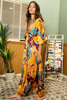 Multi-Colored Floral Dress Apex Ethical Boutique