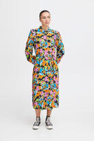 Multi Color Floral Dress Apex Ethical Boutique