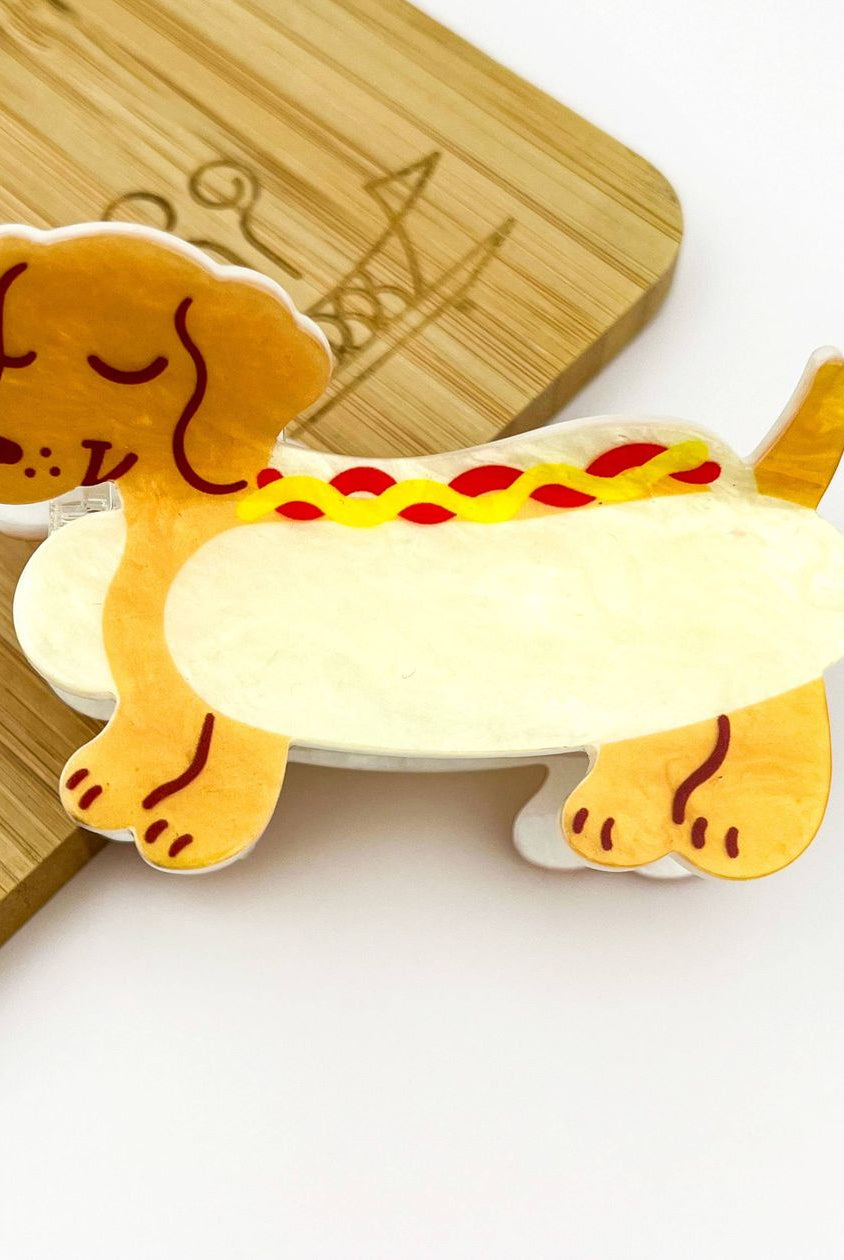 Rose & Lee Co Hot Dog Claw Clip Accessories