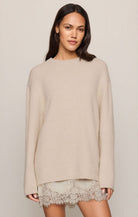 Rose & Lee Co Chill Mode Sweater, Frosted Pearl by Z Supply Sweaters