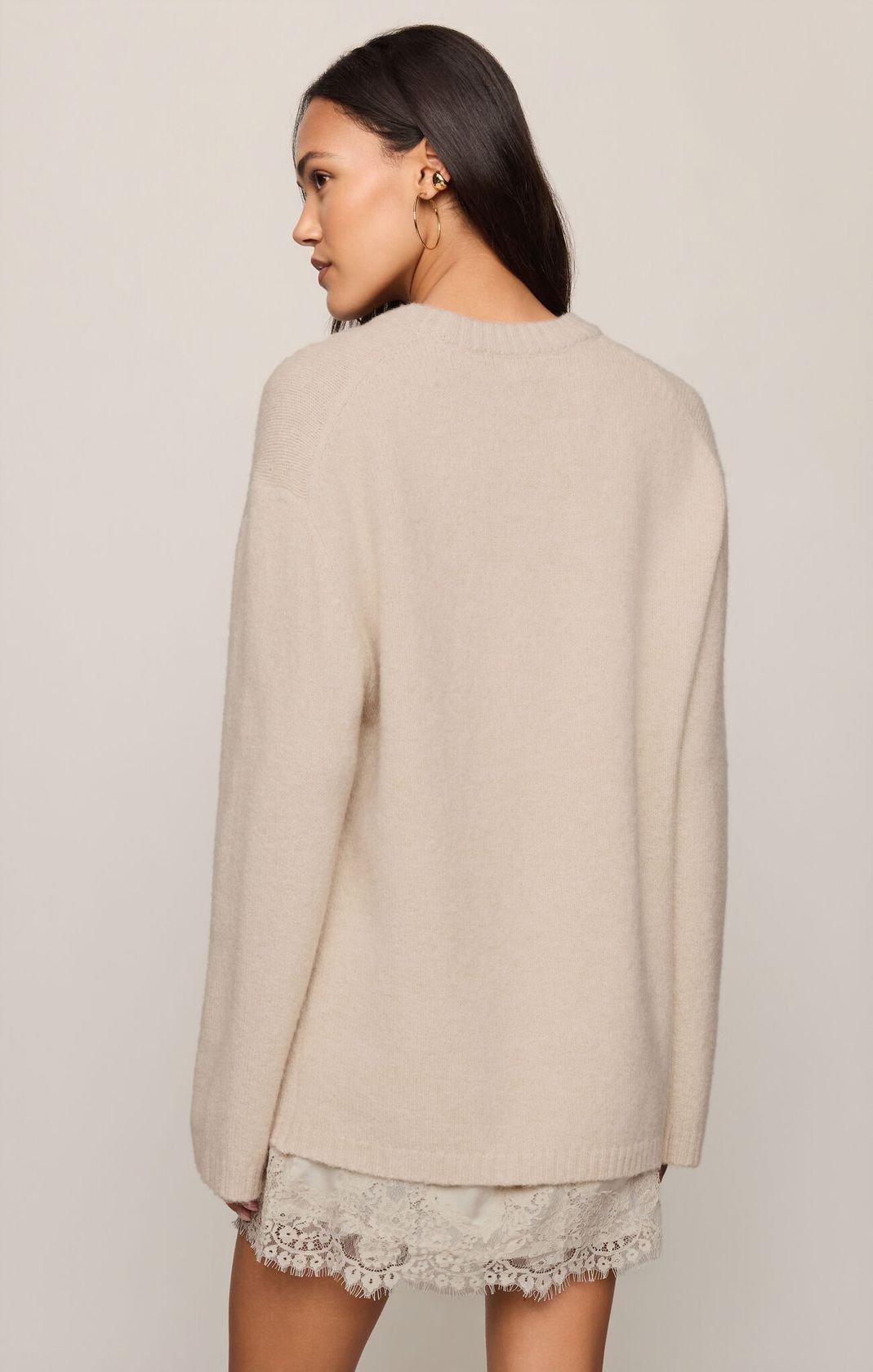 Rose & Lee Co Chill Mode Sweater, Frosted Pearl by Z Supply Sweaters