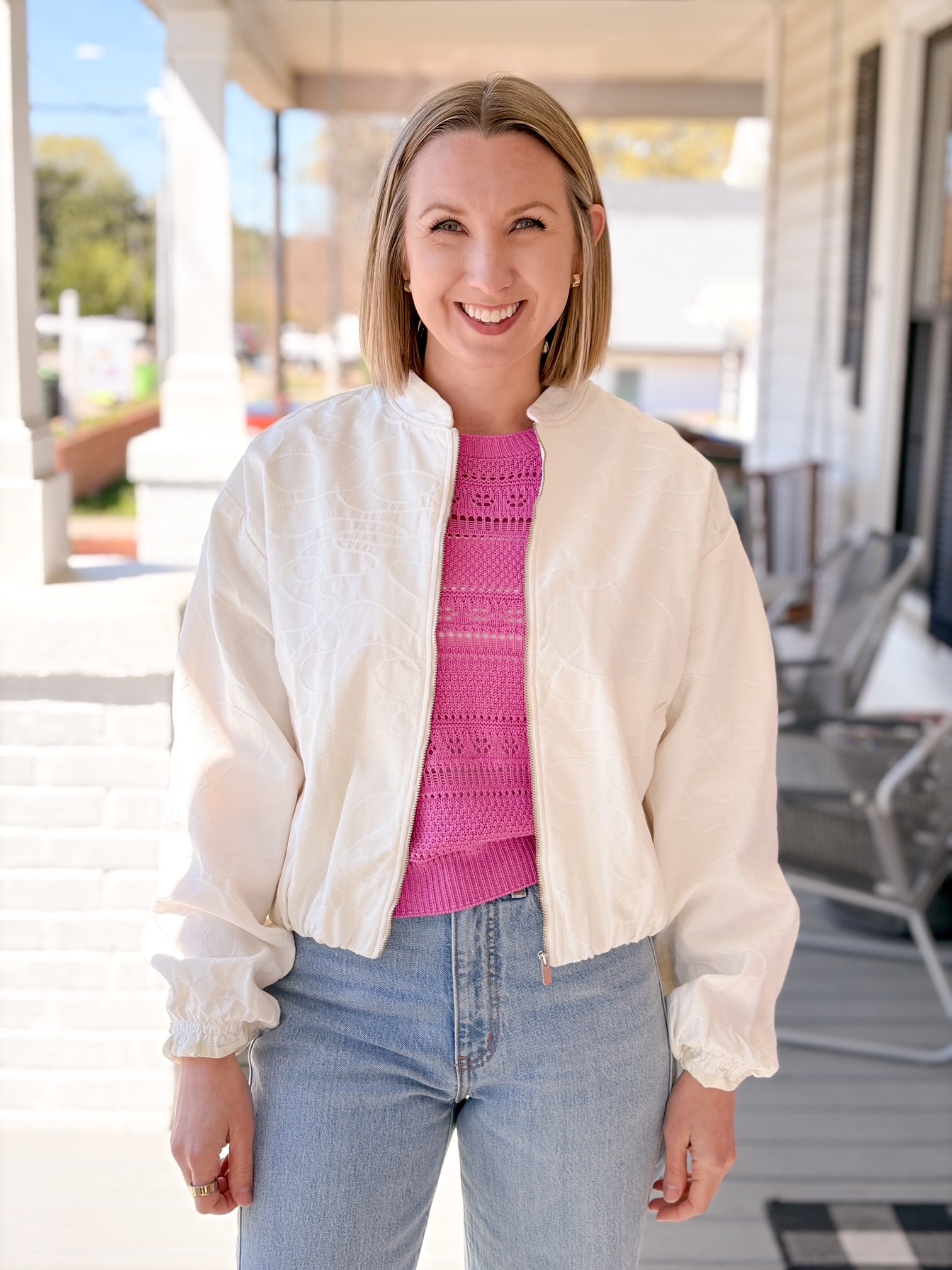 Rose & Lee Co Nicole Jacket, Beige by Mavi Jeans Jackets