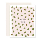 Rose & Lee Co Olive You Card Stationery