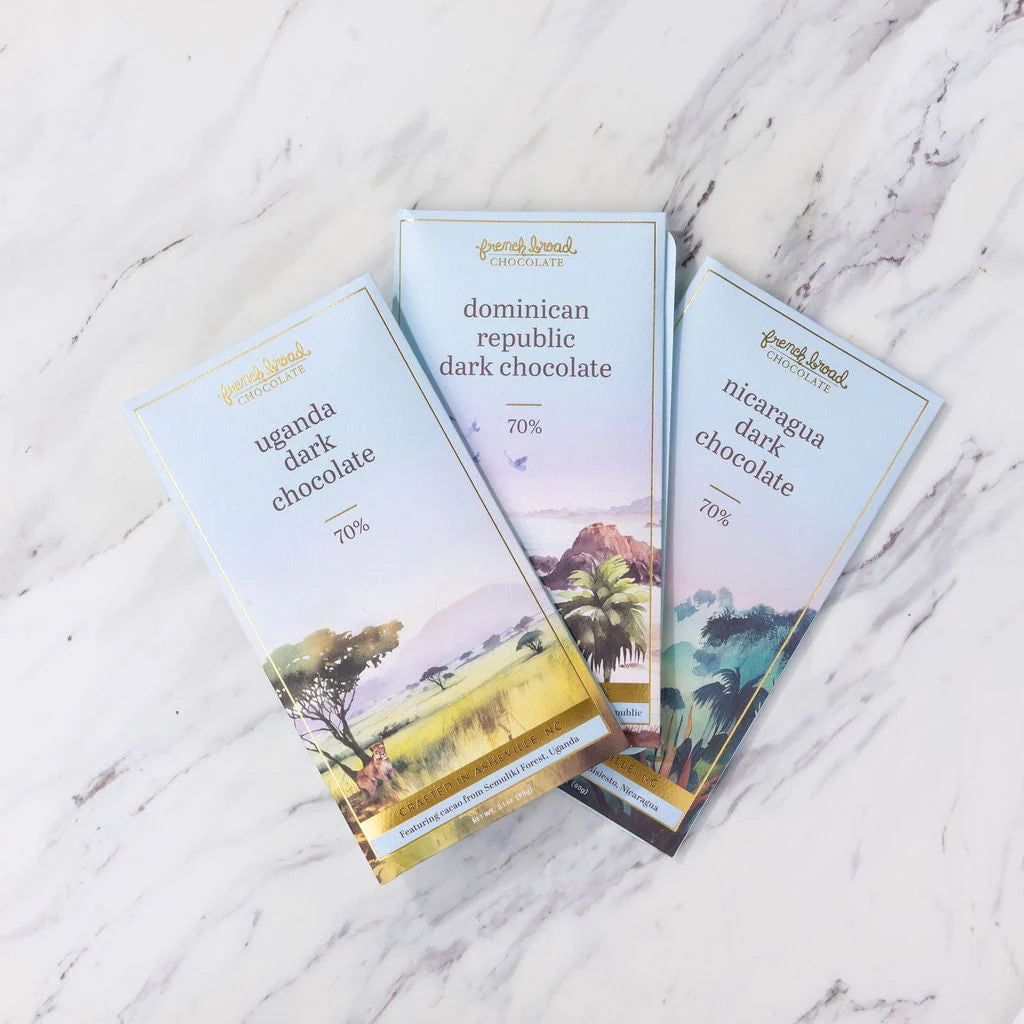 Single Origin Chocolate 3 Bar Collection