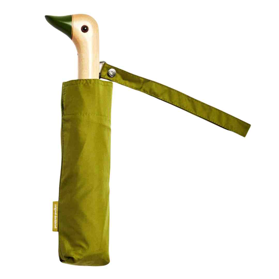 Original Duckhead Umbrella Olive Sustainable Ethical Women's Boutique Durham NC