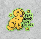 Peak Good Boy Energy Vinyl Sticker