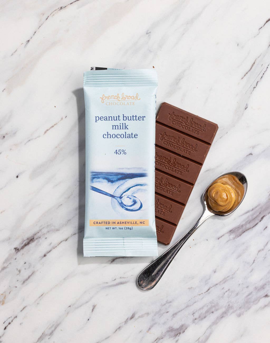 Peanut Butter Milk Chocolate Bar 45% - 60g
