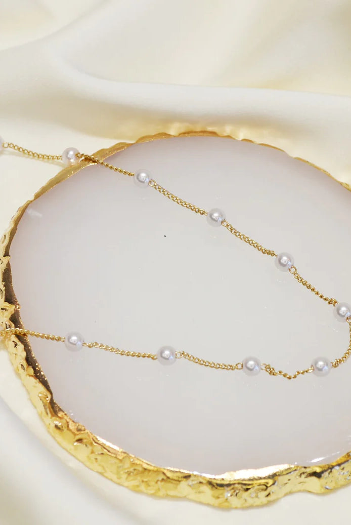 Pearl Bead Necklace Apex Ethical Boutique