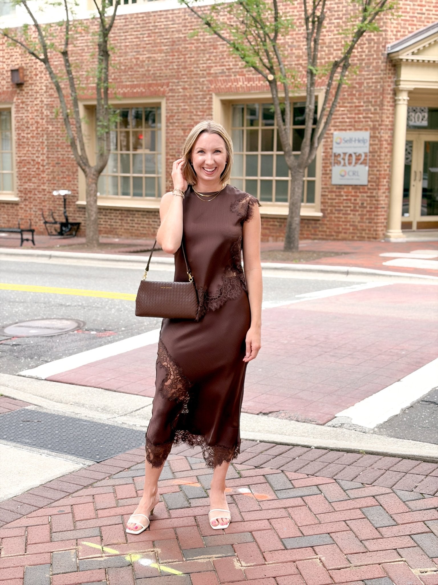 Rose & Lee Co Peyton Skirt, Brown Skirts