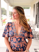 Rose & Lee Co Piazza Dress, Blue Iris Event Dress