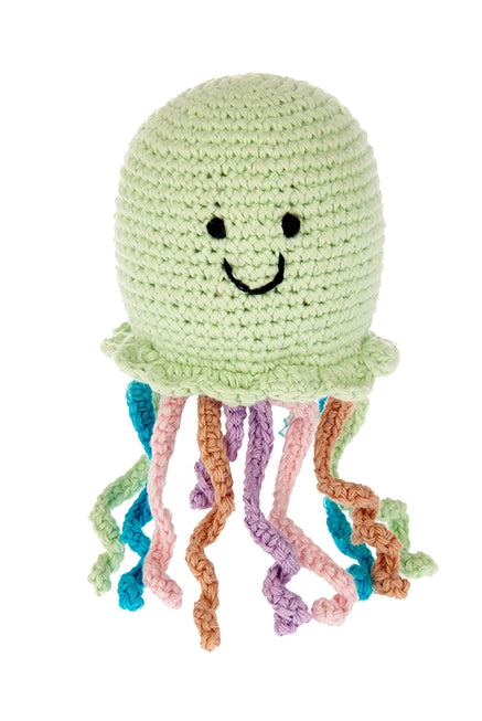 Plush Handmade Jellyfish Toy Ethical Boutique Apex NC