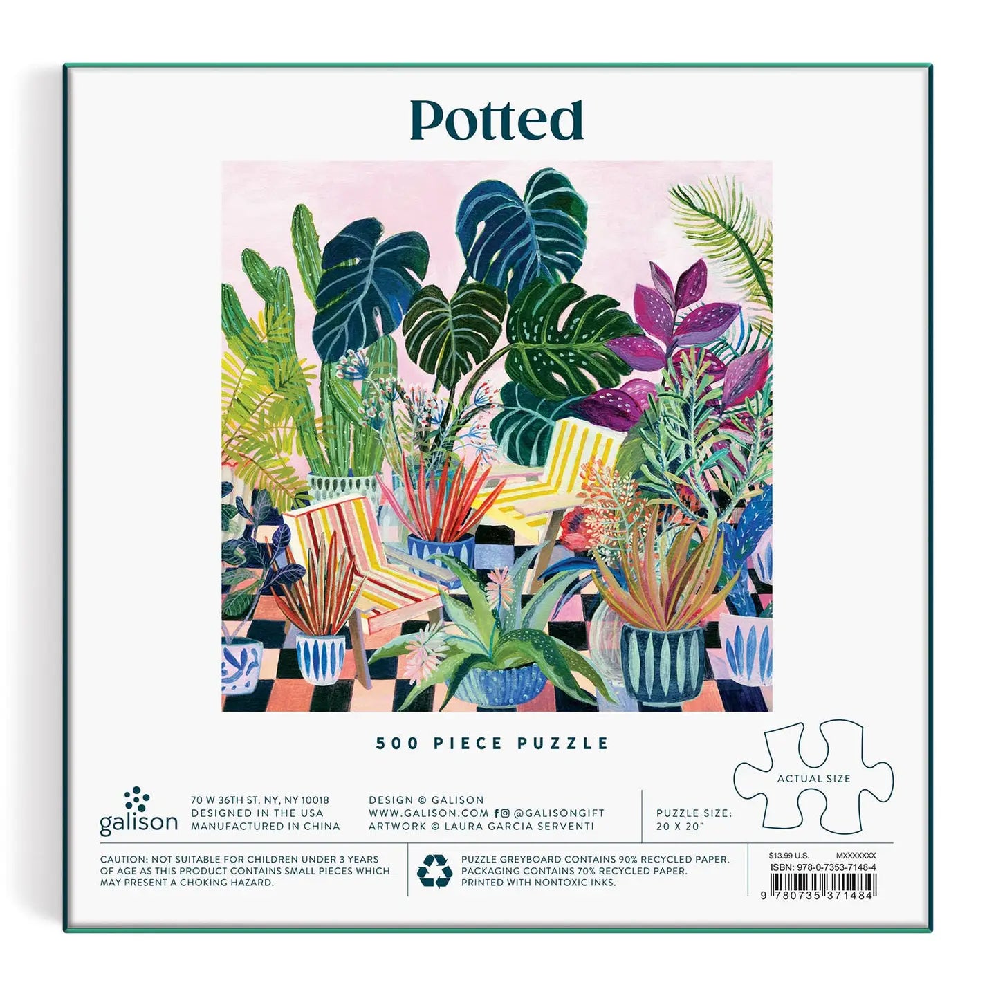 500 Piece Plant Puzzle