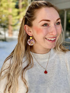 Primrose Confetti Disc Earrings Apex Ethical Boutique