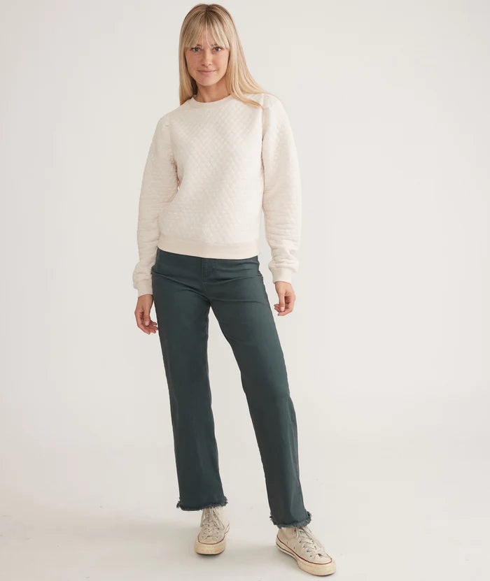 Quilted Puff Sweater Apex Ethical Boutique
