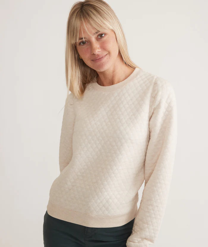 Quilted Puff Sweater Apex Ethical Boutique