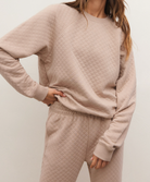 Quilted Sweatshirt Apex Ethical Boutique