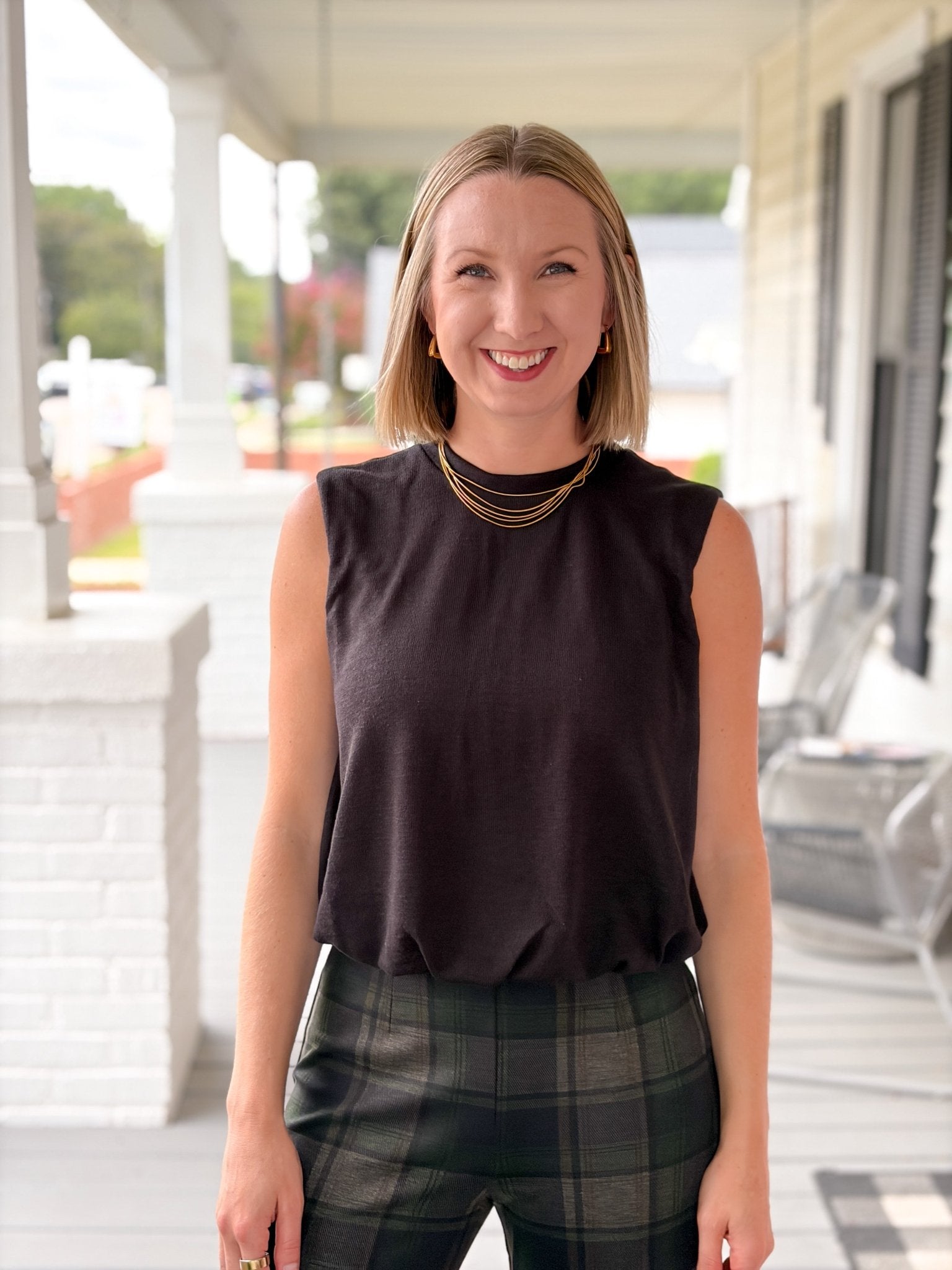 Rose & Lee Co Quinn Tank, Black by Sanctuary Tanks