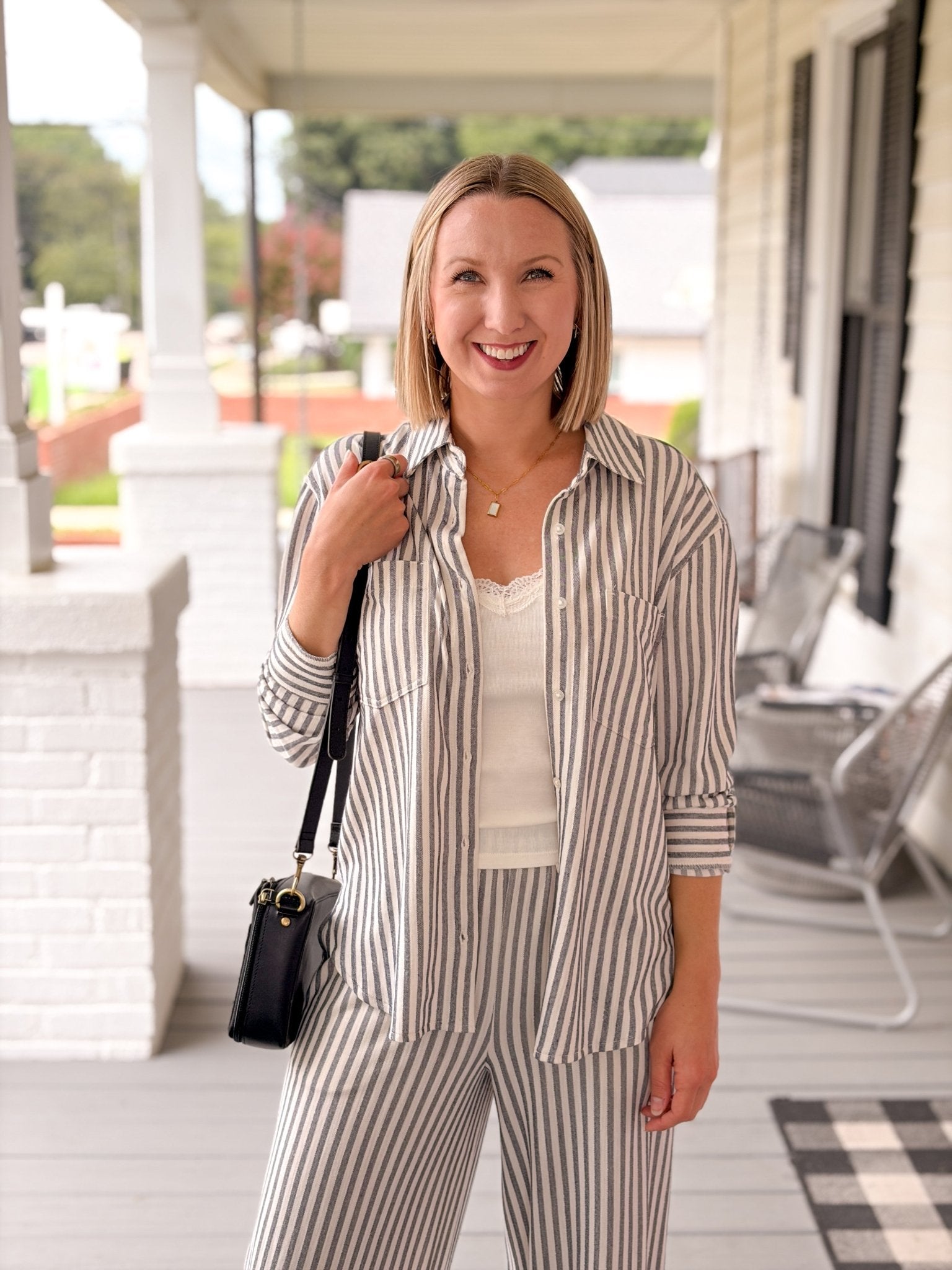 Rose & Lee Co Reese Top, Eclipse by Z Supply Long Sleeve