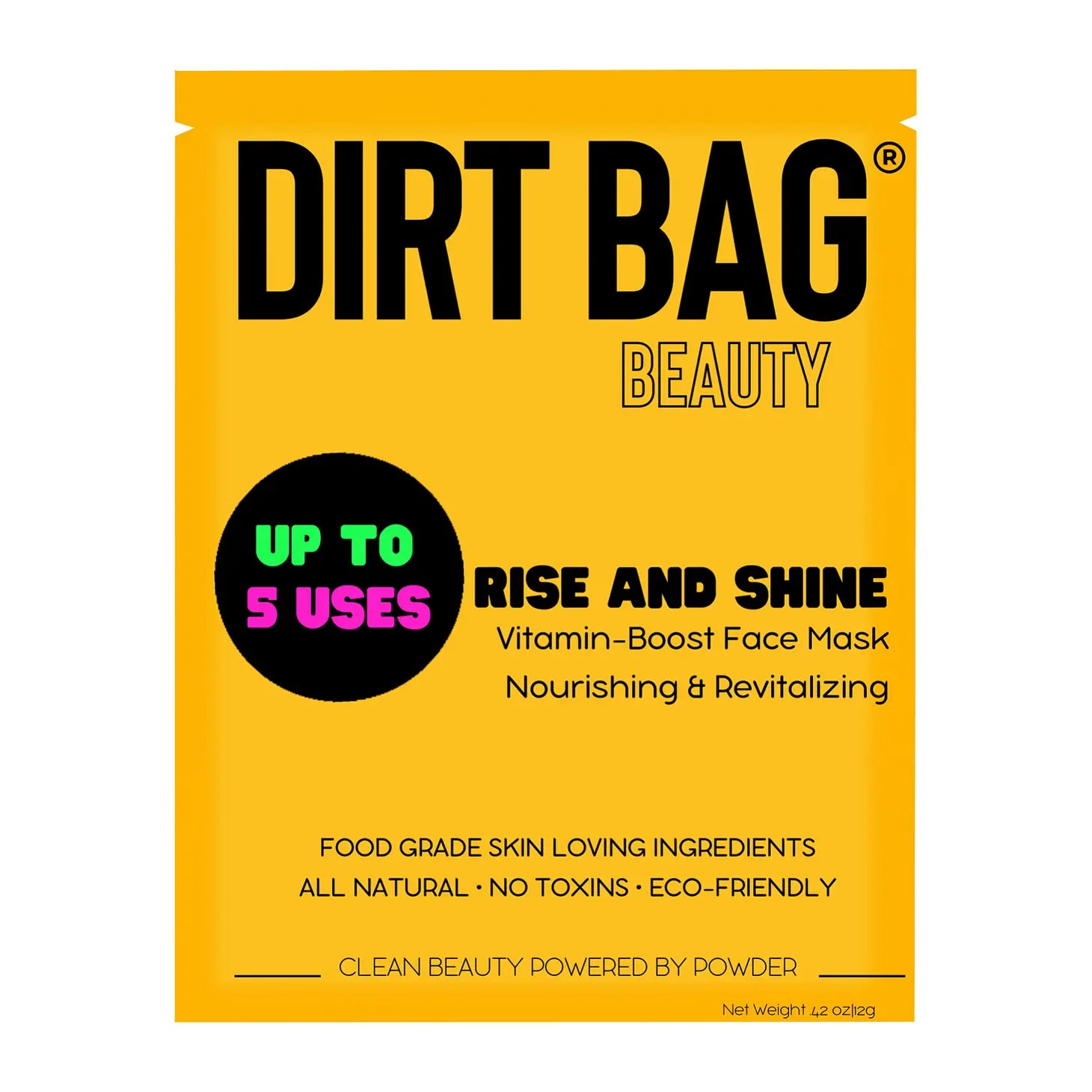 Rise N Shine Face Mask Apex Ethical Boutique