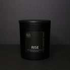 Rose & Lee Co Bright Black Candle, Rise Scent Candles