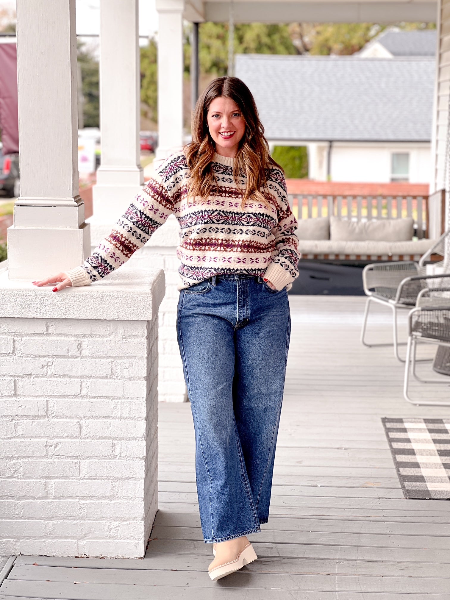 sweater with pattern