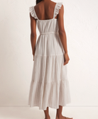 Sleeveless Striped Midi Dress Apex Ethical Boutique