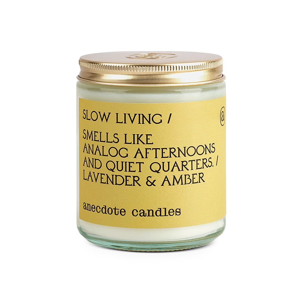Slow Living Candle Apex Ethical Boutique