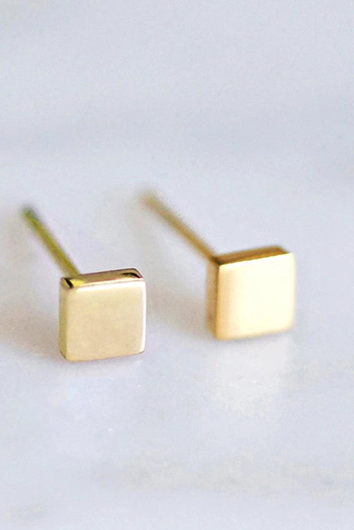 Square Stud Earrings Apex Ethical Boutique