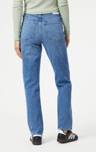 Straight Leg Denim Jeans Apex Ethical Boutique