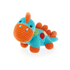 Turquoise Plush Dino Toy Ethical Boutique Apex NC