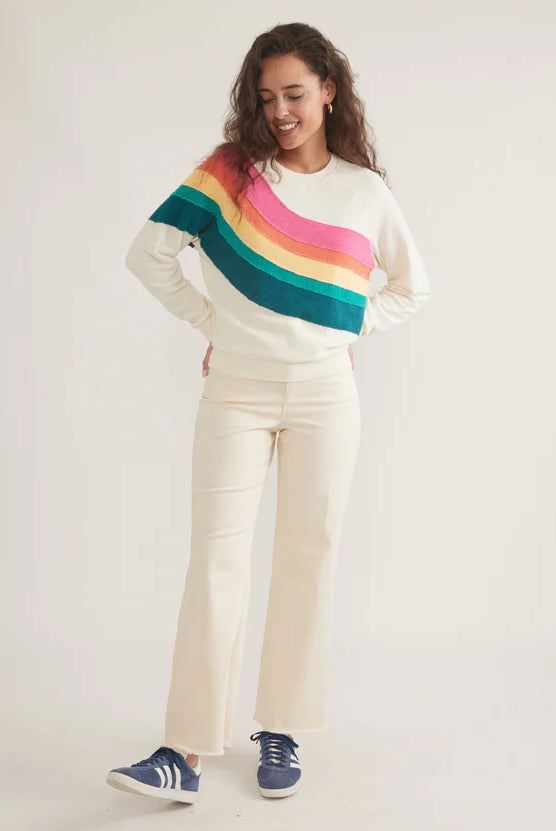 Vintage Colorful Sweatshirt Apex Ethical Boutique