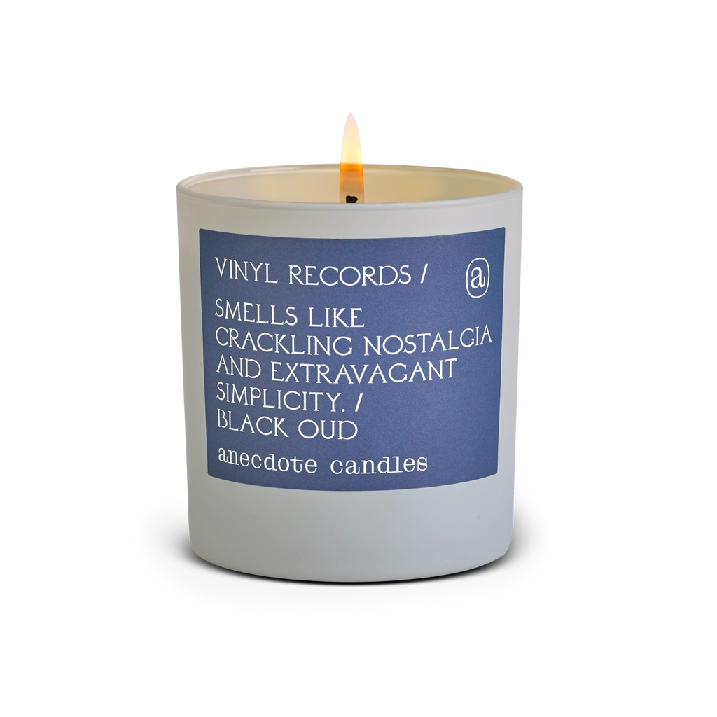 Vinyl Records Candle Apex Ethical Boutique