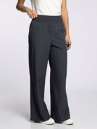 Charcoal Blue Athletic Track Pants