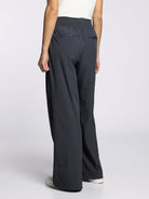 Charcoal Blue Athletic Track Pants