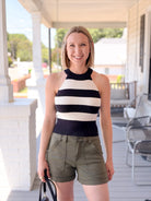 Rose & Lee Co Wander On Shorts, Burnt Olive by Sanctuary Other Shorts