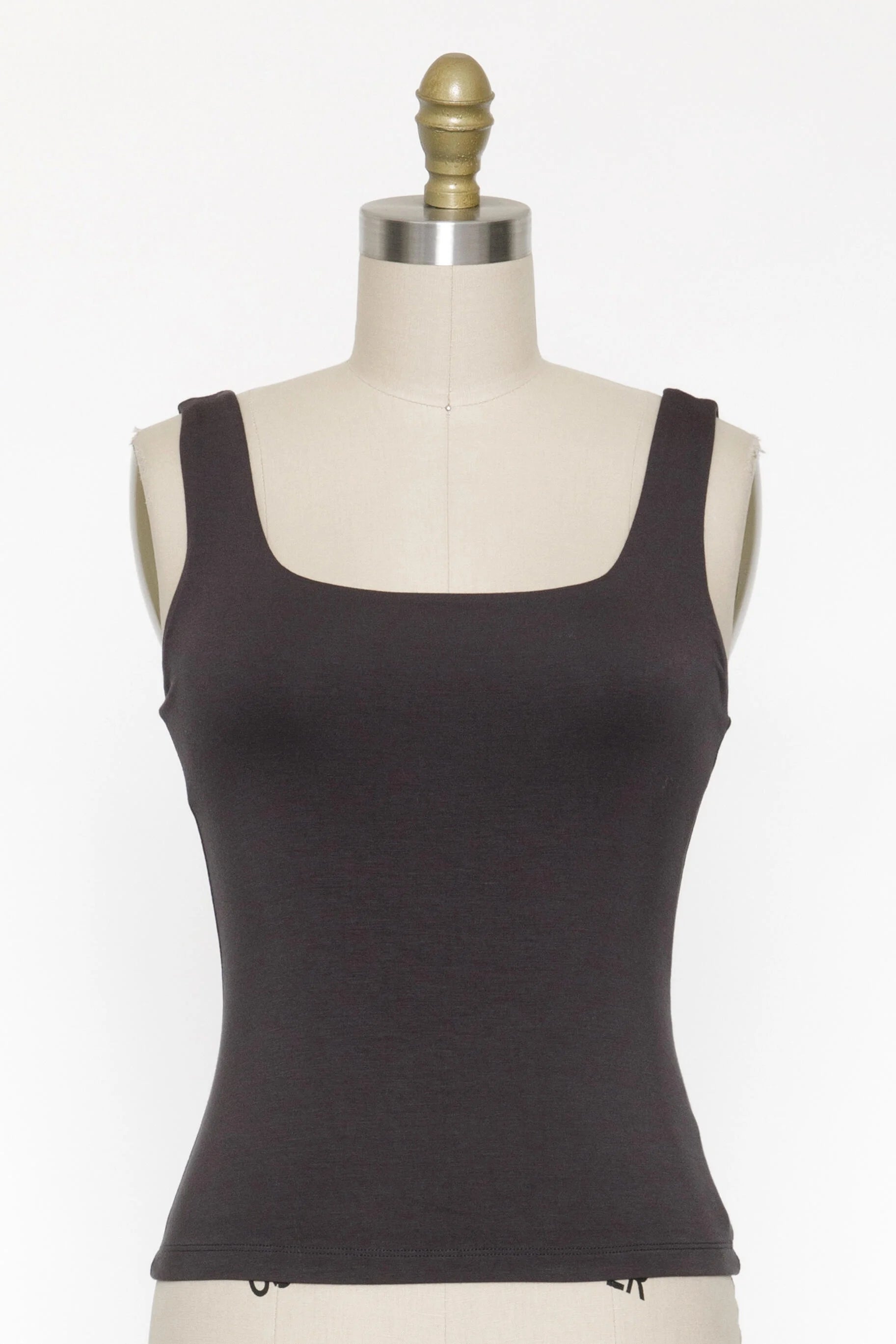 Washed Black Tank Top Apex Ethical Boutique