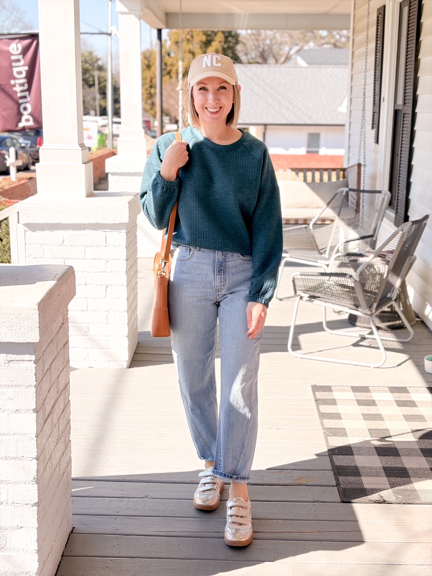 Light Blue Barrel Leg Jeans