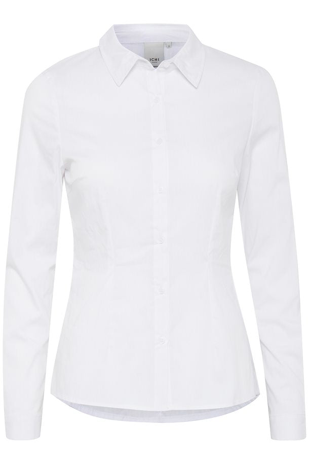 White Long Sleeve Top Apex Ethical Boutique