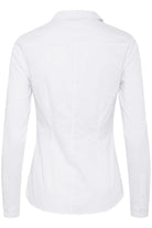 White Long Sleeve Top Apex Ethical Boutique'