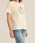 Wine & Cheese Tee Apex Ethical Boutique
